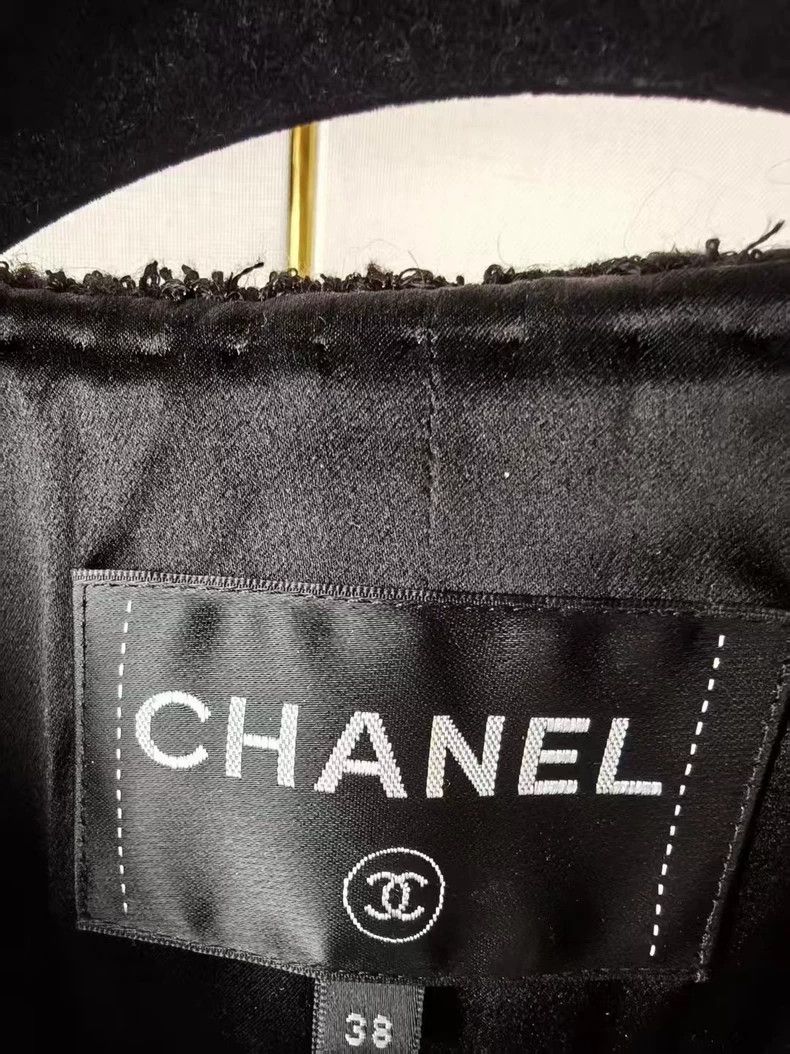 Chanel Chanel Black Tweed Jacket - dmc Size US M / EU 48-50 / 2 - 3 Thumbnail