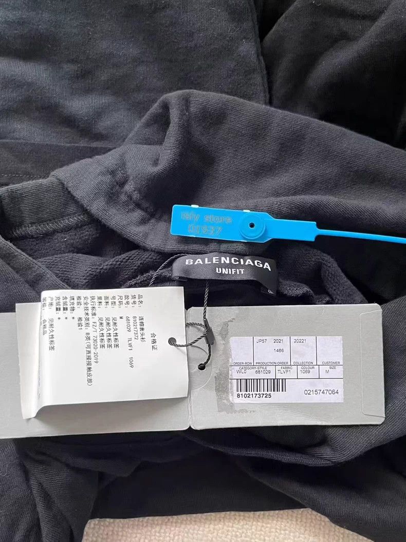 Balenciaga Balenciaga SS22 SLIMP Art Print Hooded T-shirt - dmc Size US M / EU 48-50 / 2 - 5 Thumbnail