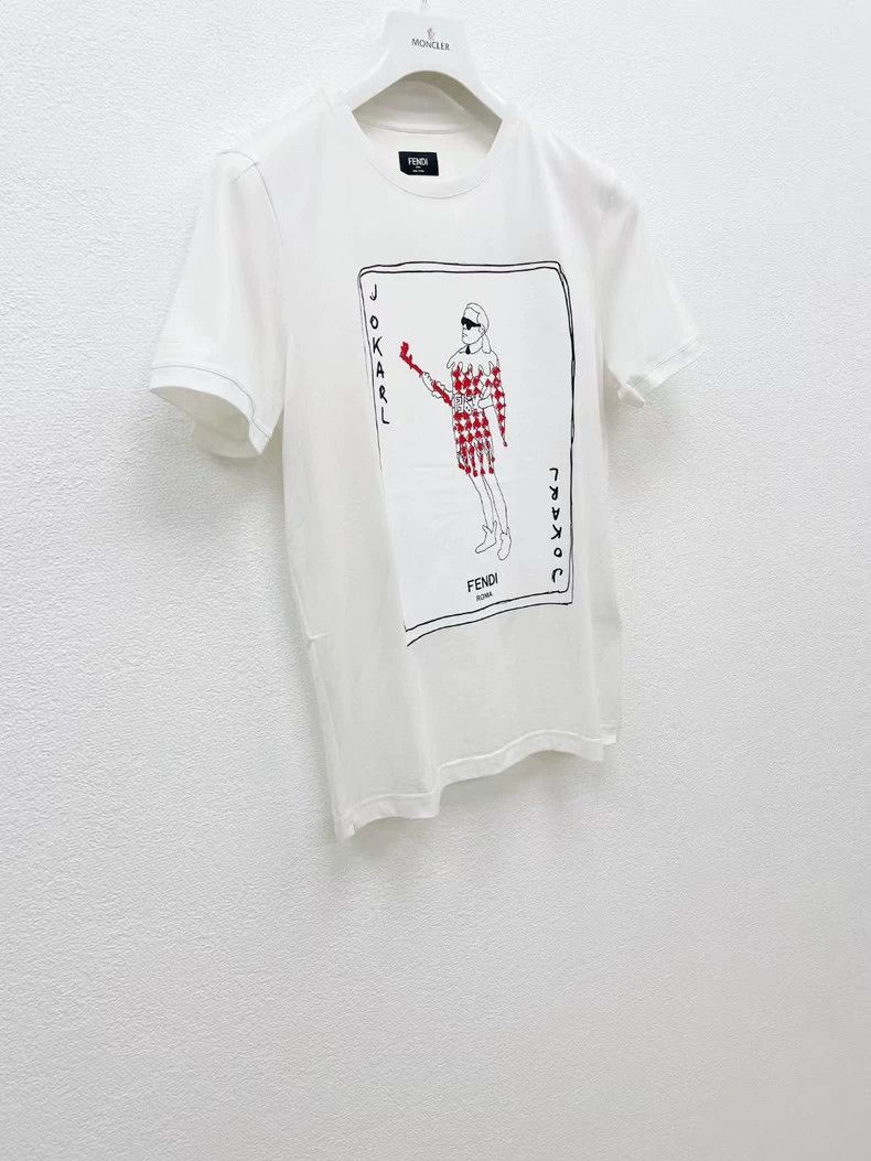 Fendi FENDI Cotton Short Sleeve T-Shirt - dmc Size US S / EU 44-46 / 1 - 2 Thumbnail
