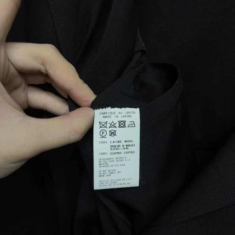 Yohji Yamamoto Yohji Yamamoto Wool Blazer Jacket - dmc Size US XS / EU 42 / 0 - 3 Thumbnail