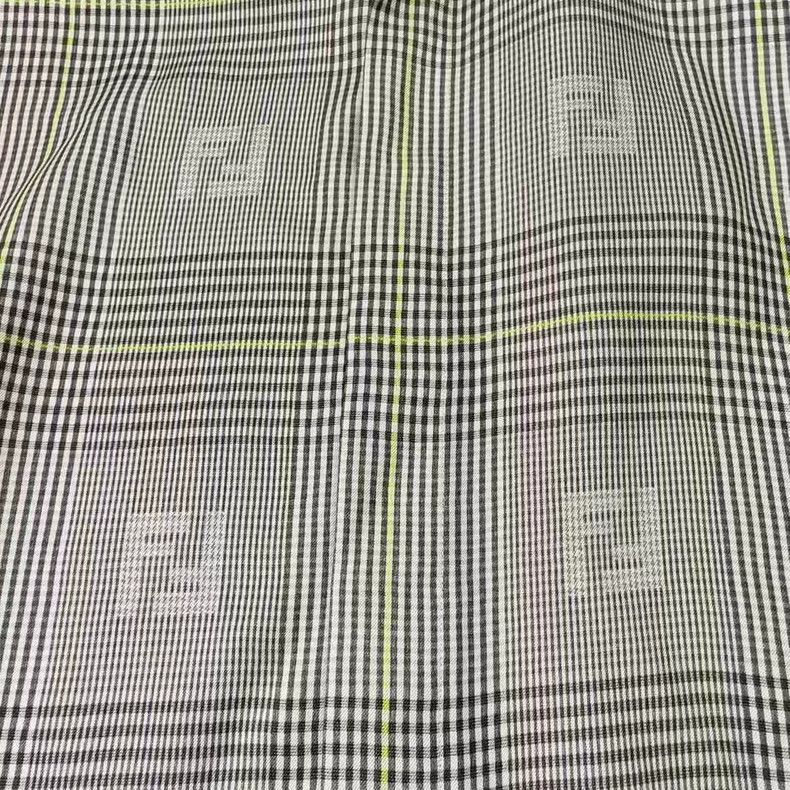 Fendi Fendi FF Logo Plaid Short Sleeve Shirt - dmc Size US M / EU 48-50 / 2 - 5 Thumbnail