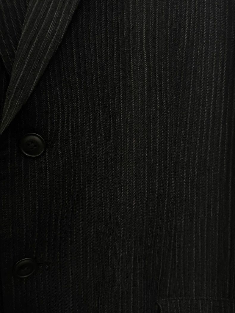 Yohji Yamamoto Yohji Yamamoto 93AW Stripe Wool Blazer - dmc Size US S / EU 44-46 / 1 - 5 Thumbnail