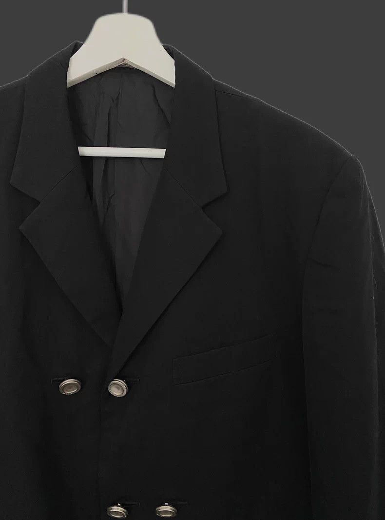 Yohji Yamamoto Yohji Yamamoto Workshop Wool Blazer 70s-80s - dmc Size US S / EU 44-46 / 1 - 3 Thumbnail