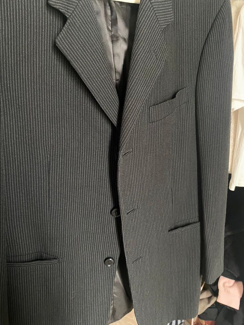 Yohji Yamamoto Yohji Yamamoto Striped Vintage Blazer - dmc Size US S / EU 44-46 / 1 - 3 Thumbnail