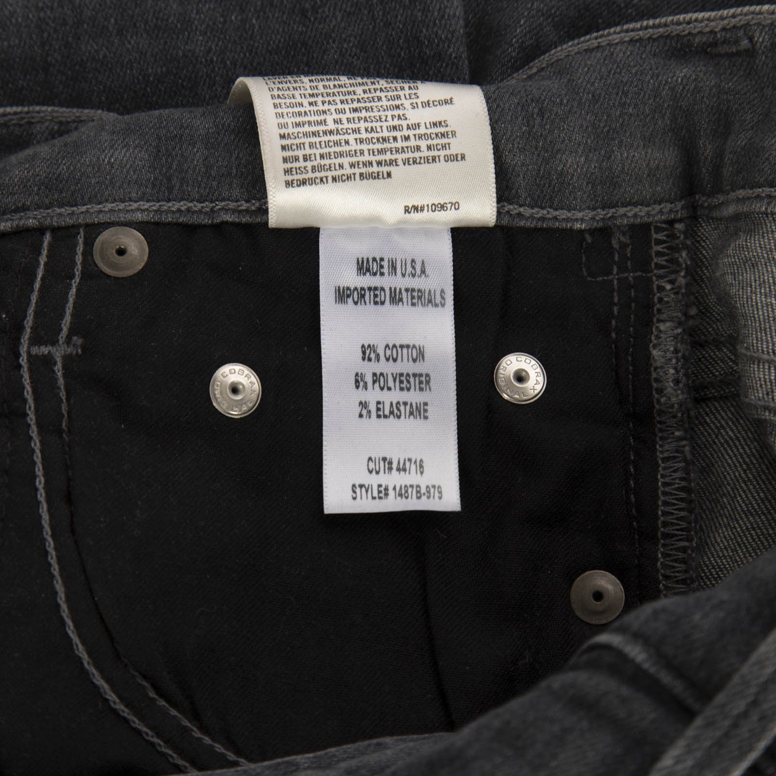 Citizens Of Humanity Grey Denim High Rise Jeans Size 28" / US 6 / IT 42 - 5 Thumbnail