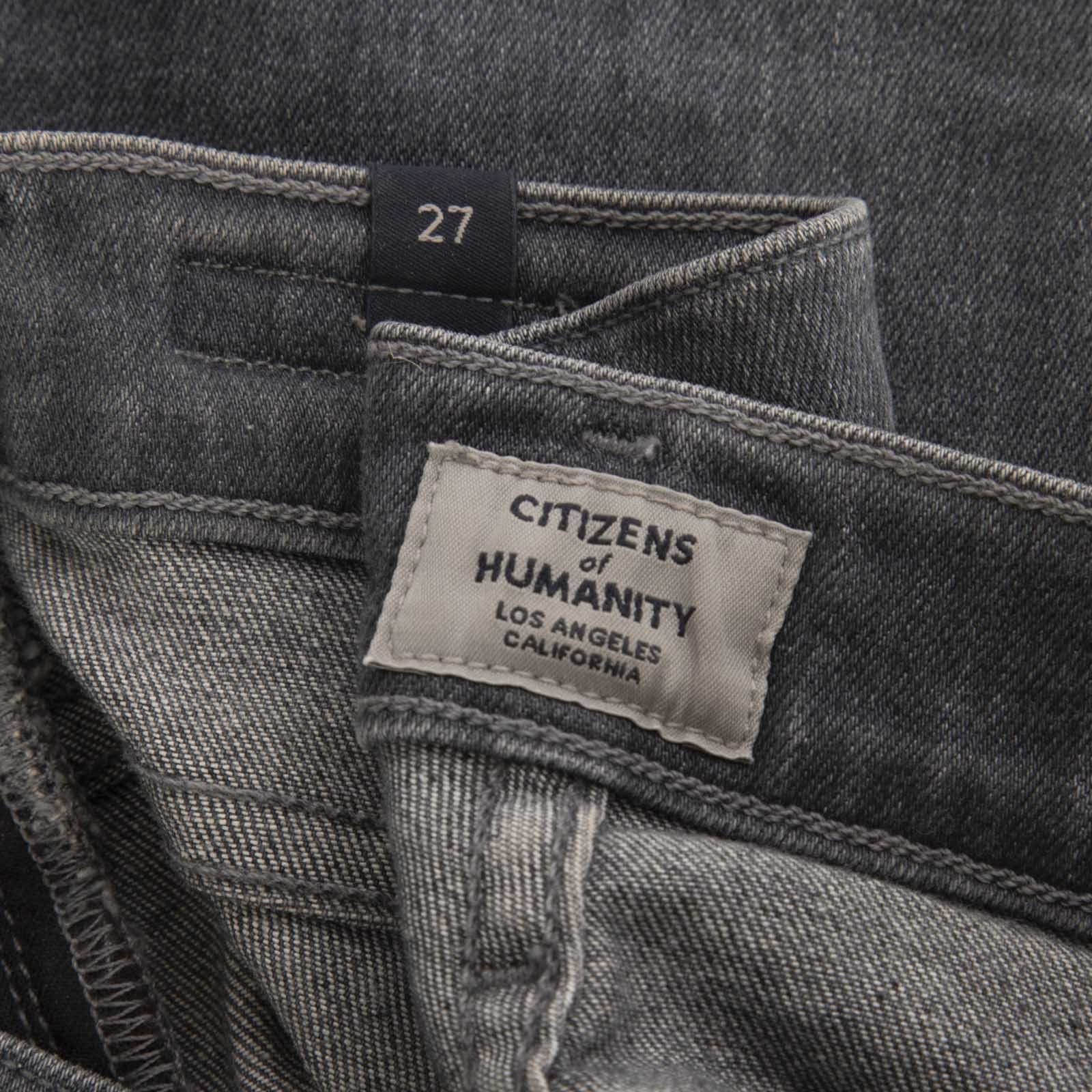 Citizens Of Humanity Grey Denim High Rise Jeans Size 28" / US 6 / IT 42 - 4 Thumbnail