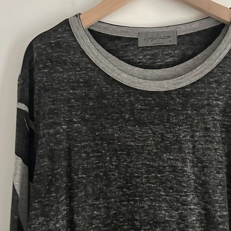 Yohji Yamamoto Yohji Yamamoto Cold Dye Longsleeve T-shirt - dmc Size US S / EU 44-46 / 1 - 2 Thumbnail