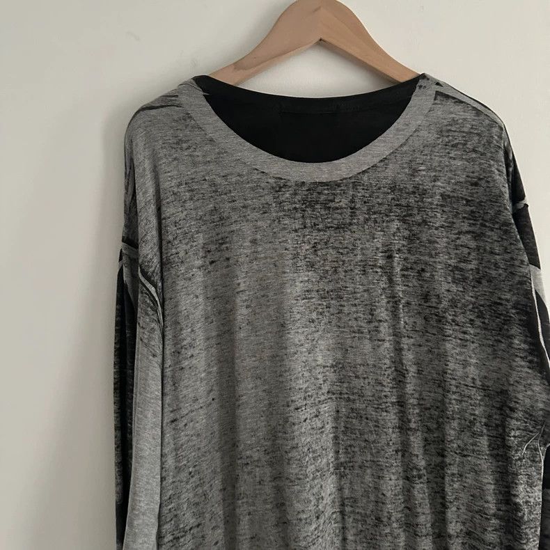 Yohji Yamamoto Yohji Yamamoto Cold Dye Longsleeve T-shirt - dmc Size US S / EU 44-46 / 1 - 5 Thumbnail