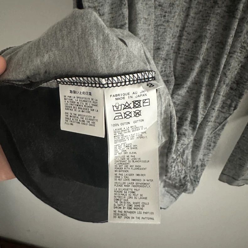 Yohji Yamamoto Yohji Yamamoto Cold Dye Longsleeve T-shirt - dmc Size US S / EU 44-46 / 1 - 7 Thumbnail
