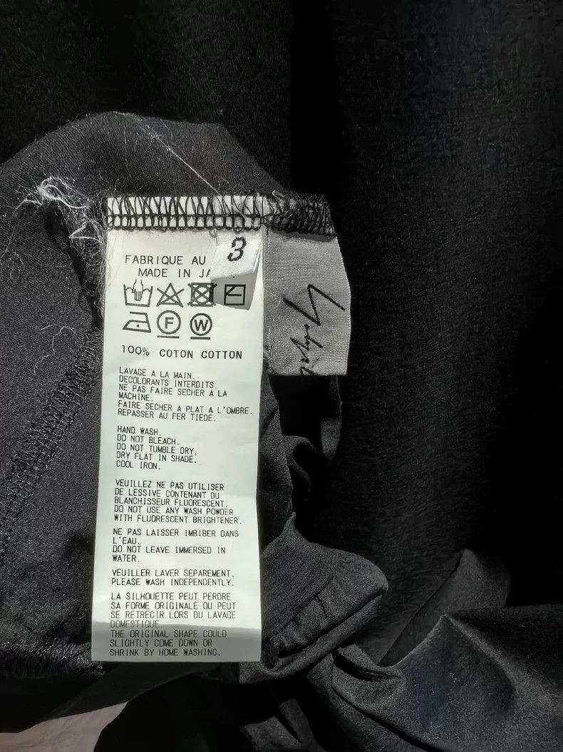Yohji Yamamoto Yohji Yamamoto Long Sleeve Tee - dmc Size US S / EU 44-46 / 1 - 4 Thumbnail