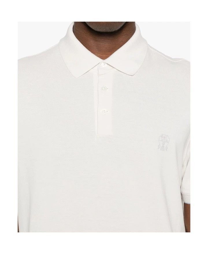 Brunello Cucinelli Brunello Cucinelli Cotton Polo Shirt - dmc Size US M / EU 48-50 / 2 - 4 Thumbnail