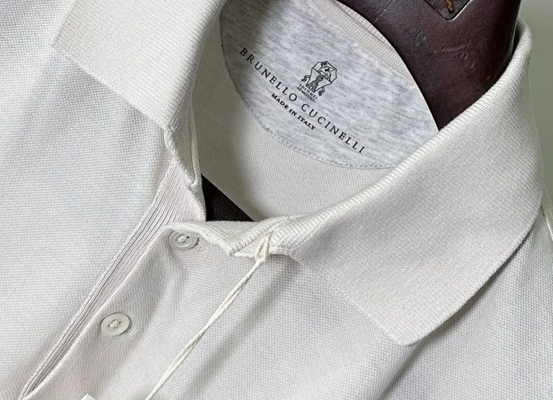Brunello Cucinelli Brunello Cucinelli Cotton Polo Shirt - dmc Size US M / EU 48-50 / 2 - 5 Thumbnail