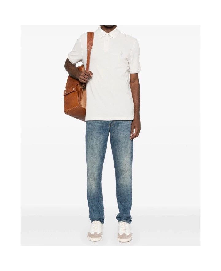 Brunello Cucinelli Brunello Cucinelli Cotton Polo Shirt - dmc Size US M / EU 48-50 / 2 - 2 Thumbnail