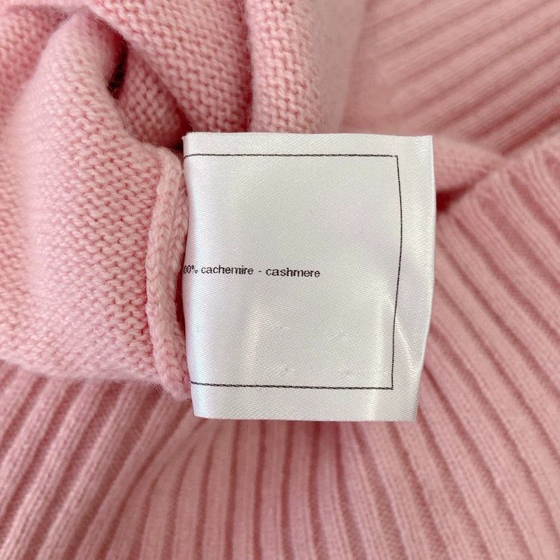 Chanel Chanel Pink Cashmere Knit Sweater 34 - dmc Size US XS / EU 42 / 0 - 3 Thumbnail