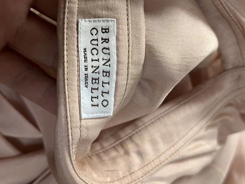 Brunello Cucinelli Brunello Cucinelli Silk Shirt S - dmc Size US S / EU 44-46 / 1 - 5 Thumbnail