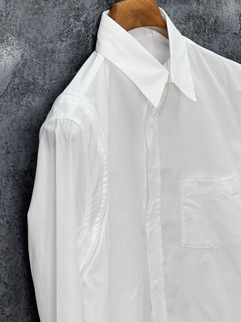 Yohji Yamamoto YOHJI YAMAMOTO Cotton Long Sleeve Shirt - dmc Size US XS / EU 42 / 0 - 5 Thumbnail