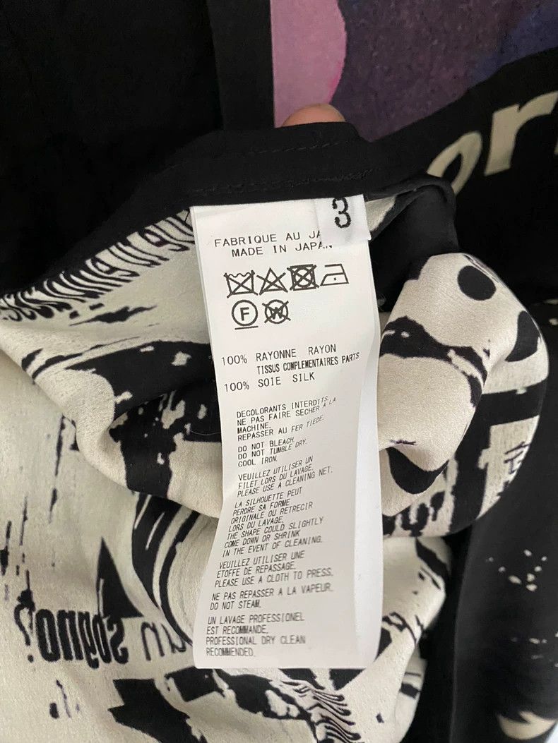 Yohji Yamamoto Yohji Yamamoto 20SS Smoking Print Shirt - dmc Size US M / EU 48-50 / 2 - 9 Thumbnail