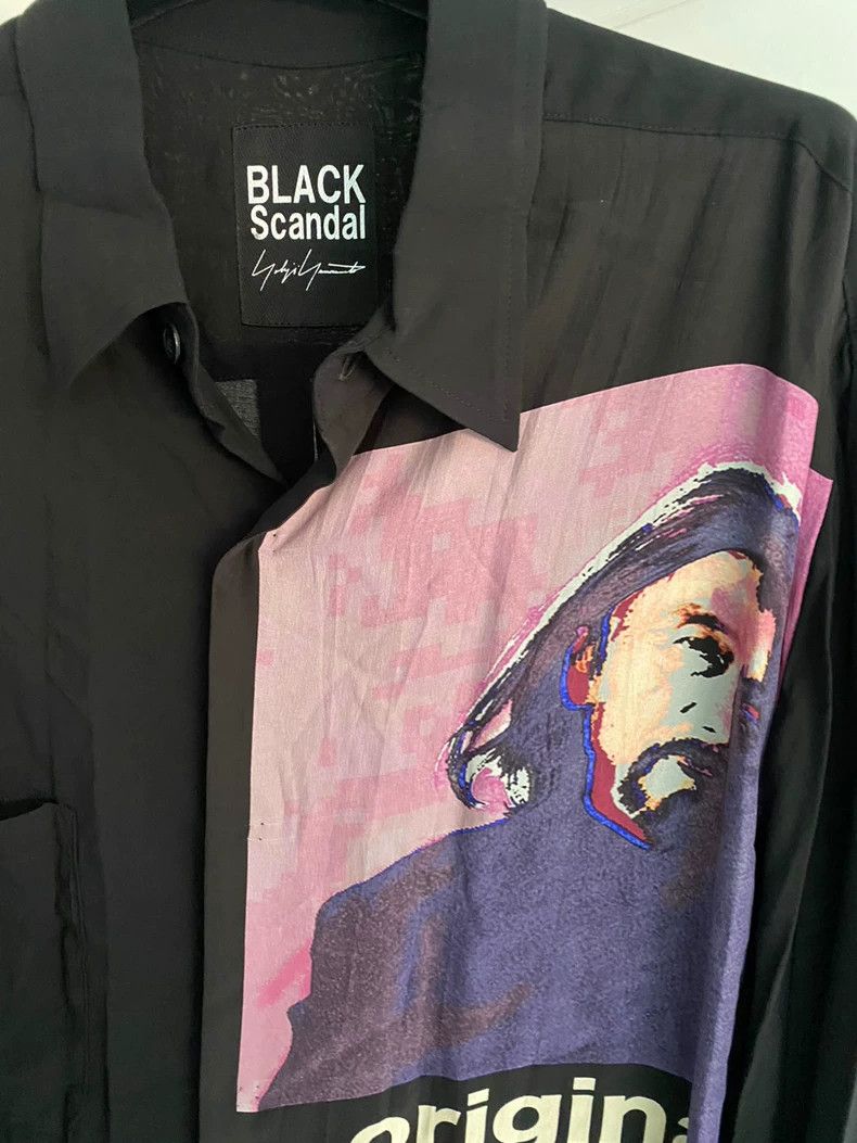 Yohji Yamamoto Yohji Yamamoto 20SS Smoking Print Shirt - dmc Size US M / EU 48-50 / 2 - 6 Thumbnail