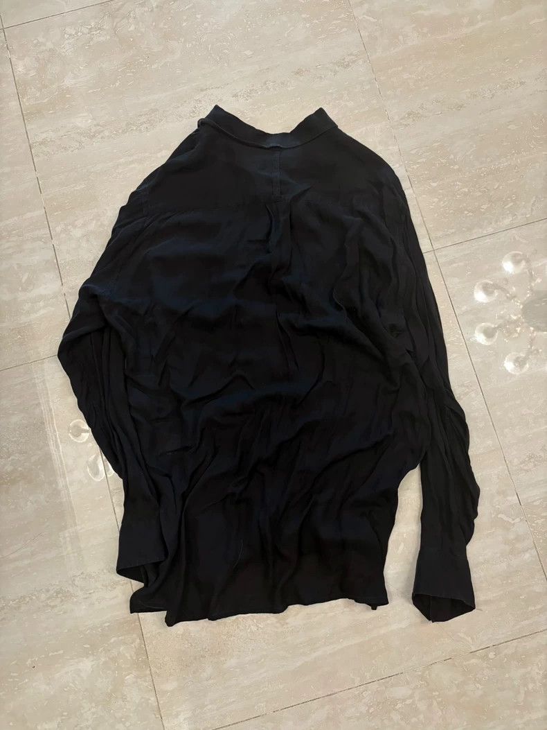 Yohji Yamamoto Yohji Yamamoto Black Shirt Size 3 - dmc Size US XXL / EU 58 / 5 - 4 Thumbnail