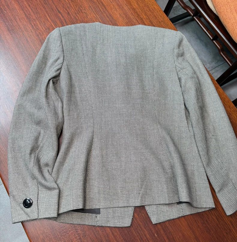 Chanel Yves Saint Laurent Silk Wool Short Jacket - dmc Size US XS / EU 42 / 0 - 5 Thumbnail