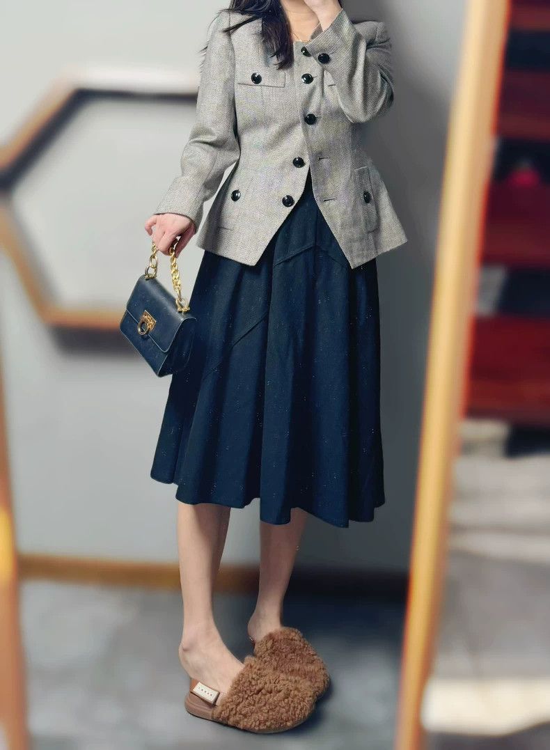 Chanel Yves Saint Laurent Silk Wool Short Jacket - dmc Size US XS / EU 42 / 0 - 7 Thumbnail