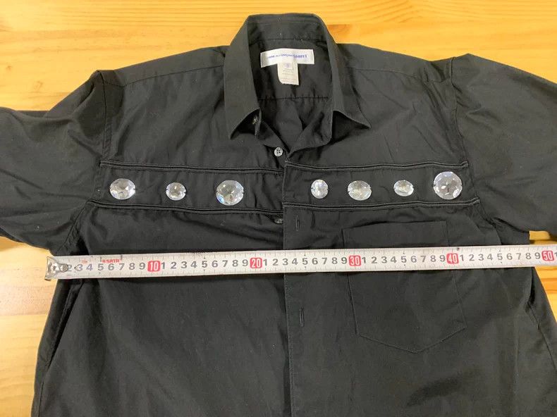 Comme des Garcons Comme des Garcons Black Long Sleeve Shirt - dmc Size US S / EU 44-46 / 1 - 7 Thumbnail
