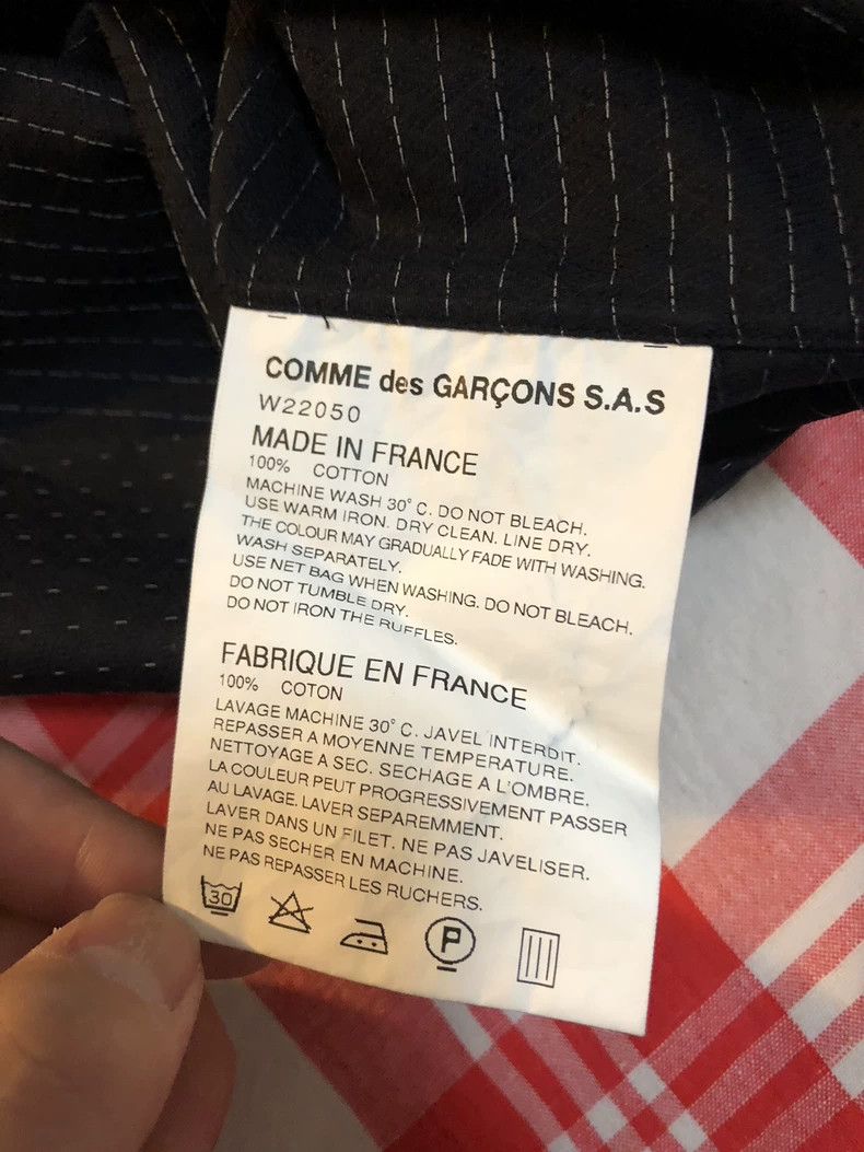 Comme des Garcons Comme des Garçons SHIRT Runway Shirt - dmc Size US S / EU 44-46 / 1 - 6 Thumbnail