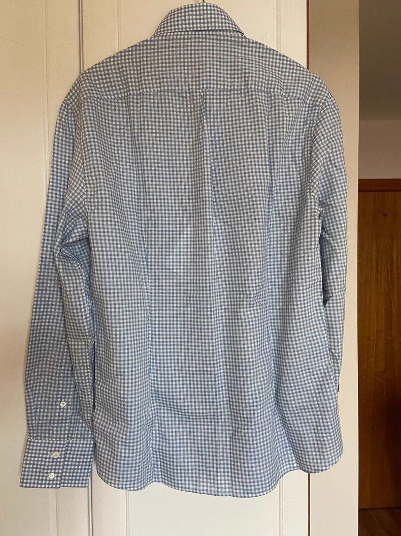 Brunello Cucinelli Brunello Cucinelli Men's Slim Fit Shirt - dmc Size US M / EU 48-50 / 2 - 2 Thumbnail