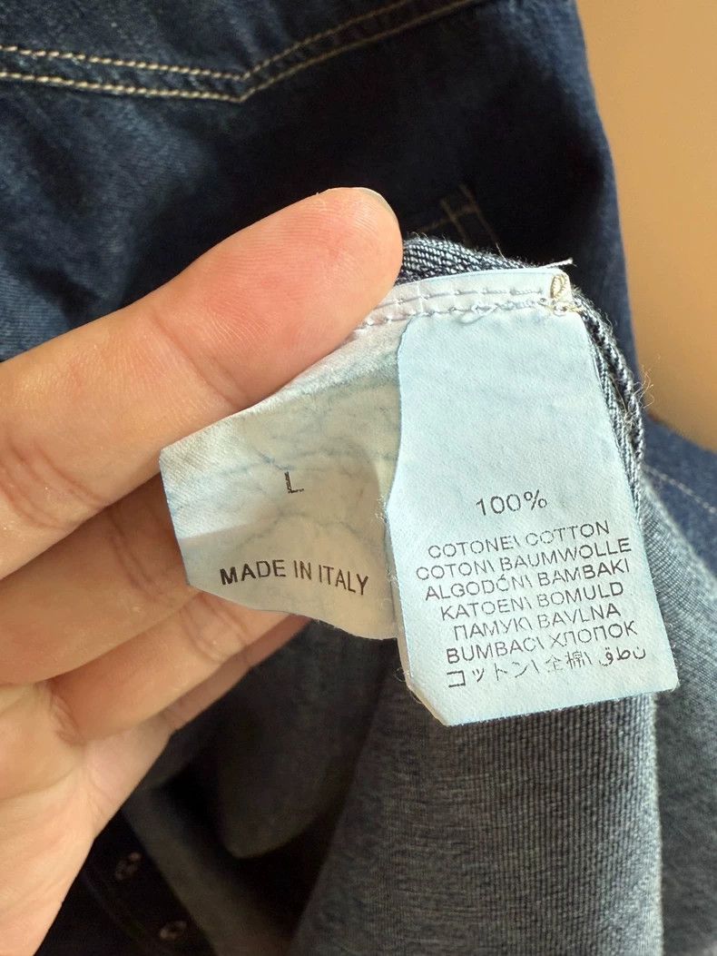 Brunello Cucinelli Brunello Cucinelli Denim Shirt - dmc Size US L / EU 52-54 / 3 - 5 Thumbnail