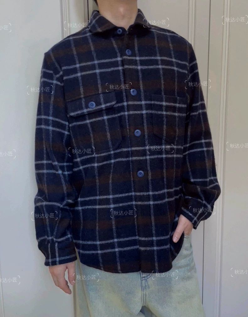 Junya Watanabe Junya Watanabe Wool Workwear Shirt Jacket - dmc Size US S / EU 44-46 / 1 - 6 Thumbnail