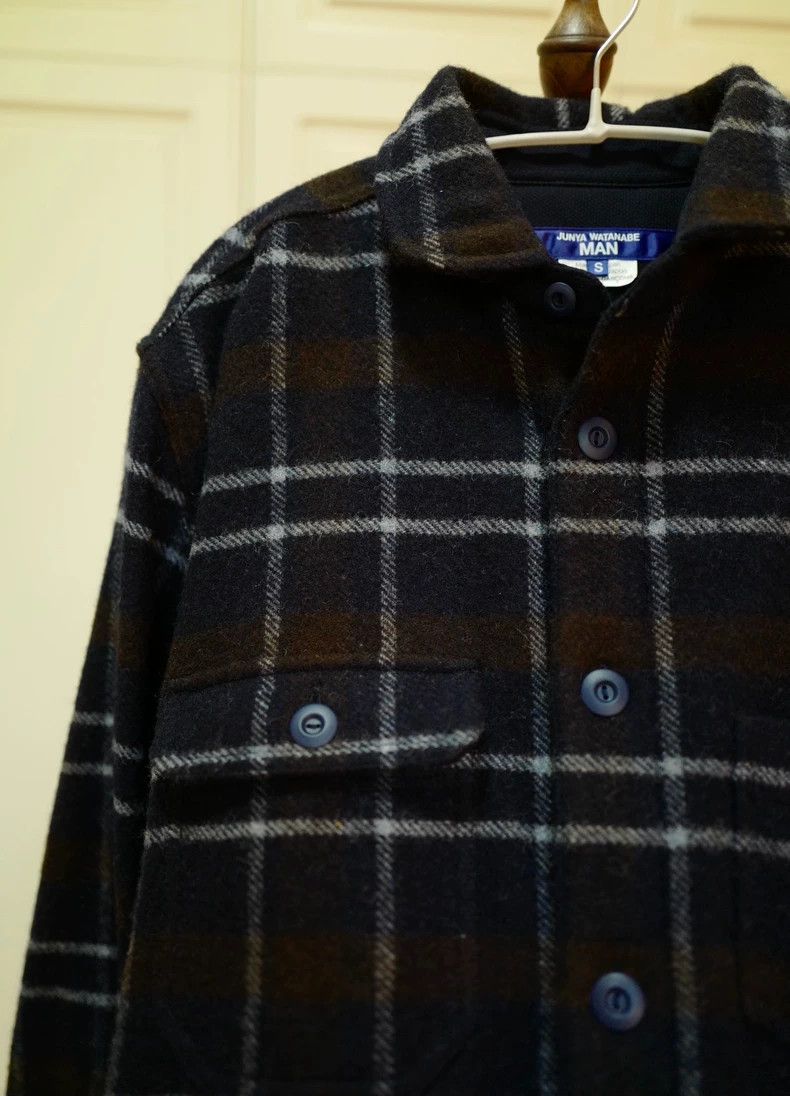 Junya Watanabe Junya Watanabe Wool Workwear Shirt Jacket - dmc Size US S / EU 44-46 / 1 - 5 Thumbnail