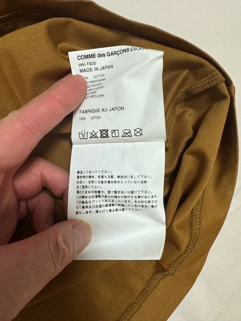 Junya Watanabe CDG Junya Watanabe x Carhartt Logo Tee - dmc Size US S / EU 44-46 / 1 - 5 Thumbnail