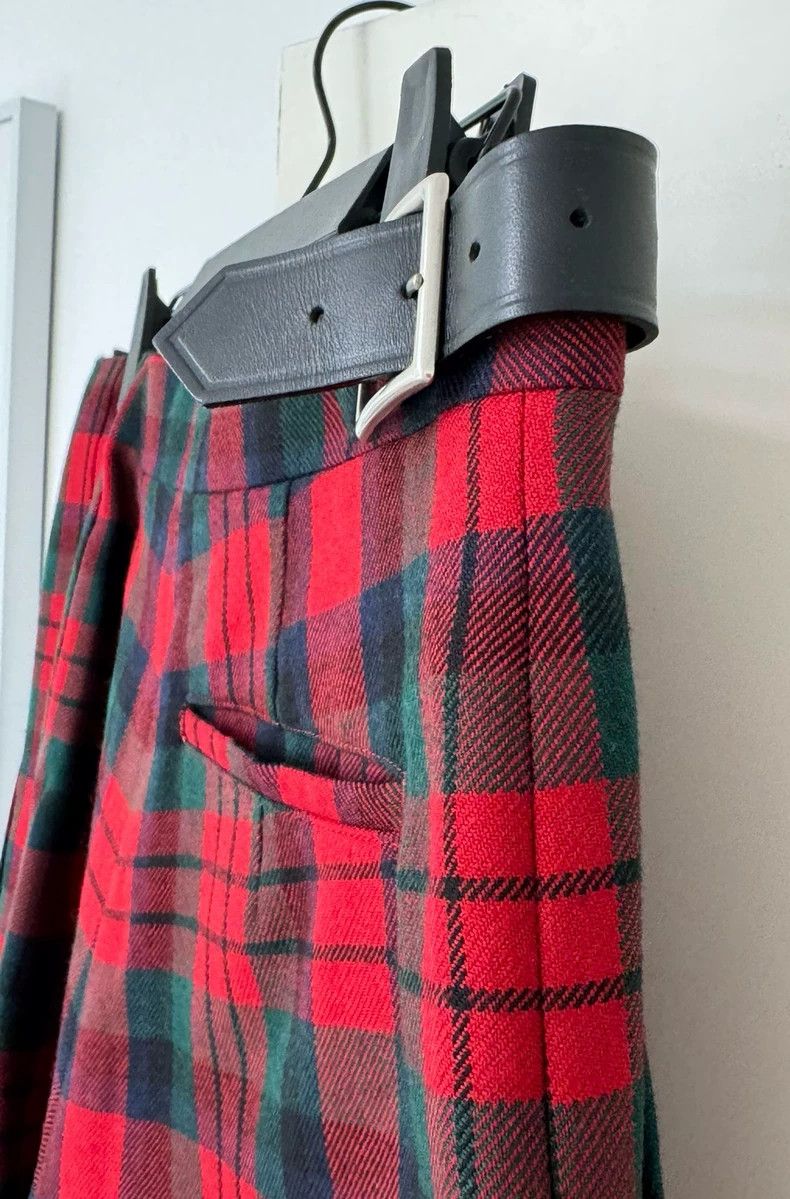 Comme des Garcons COMME des GARCONS 07SS Red Black Plaid Pants - dmc Size US 30 / EU 46 - 5 Thumbnail