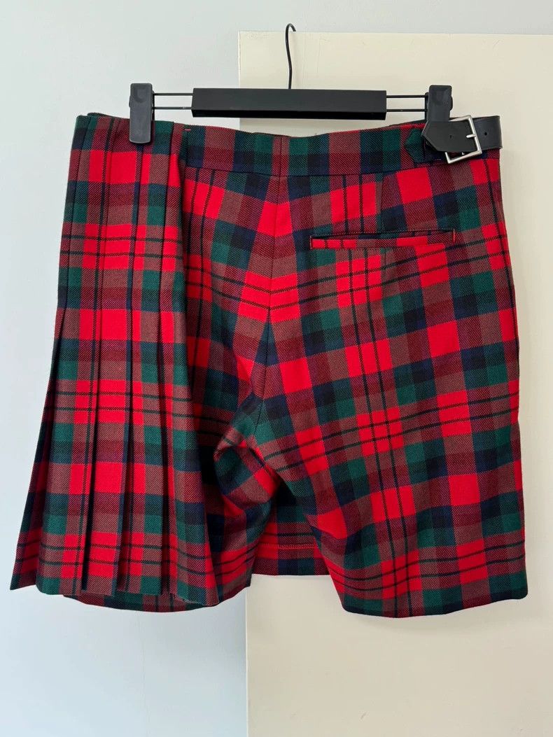 Comme des Garcons COMME des GARCONS 07SS Red Black Plaid Pants - dmc Size US 30 / EU 46 - 4 Thumbnail