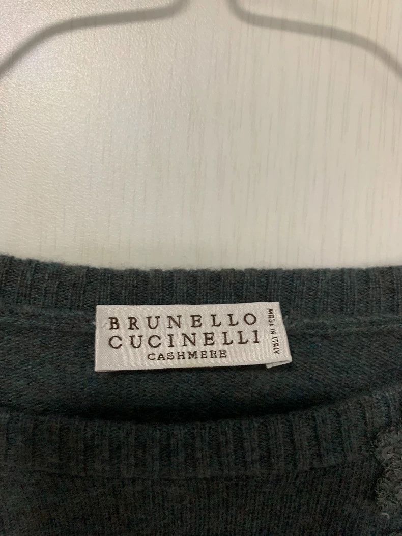 Brunello Cucinelli Brunello Cucinelli Cashmere Sweater - dmc Size US XL / EU 56 / 4 - 4 Thumbnail