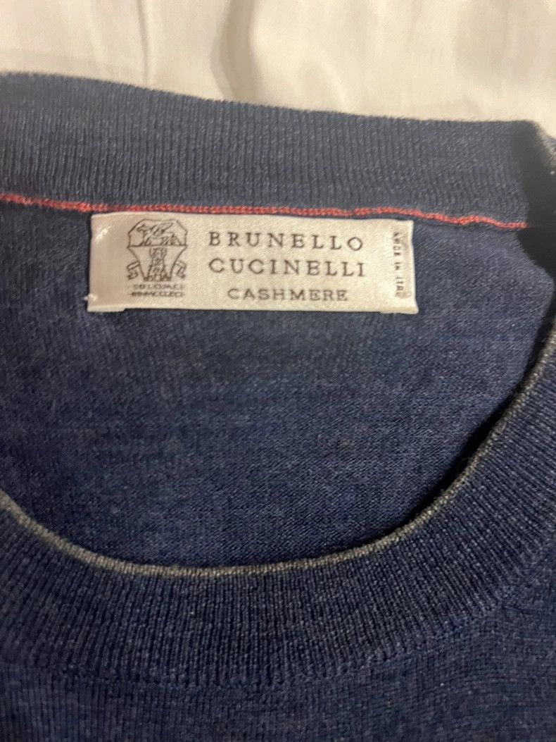 Brunello Cucinelli Brunello Cucinelli Cashmere Wool Sweater - dmc Size US L / EU 52-54 / 3 - 3 Thumbnail