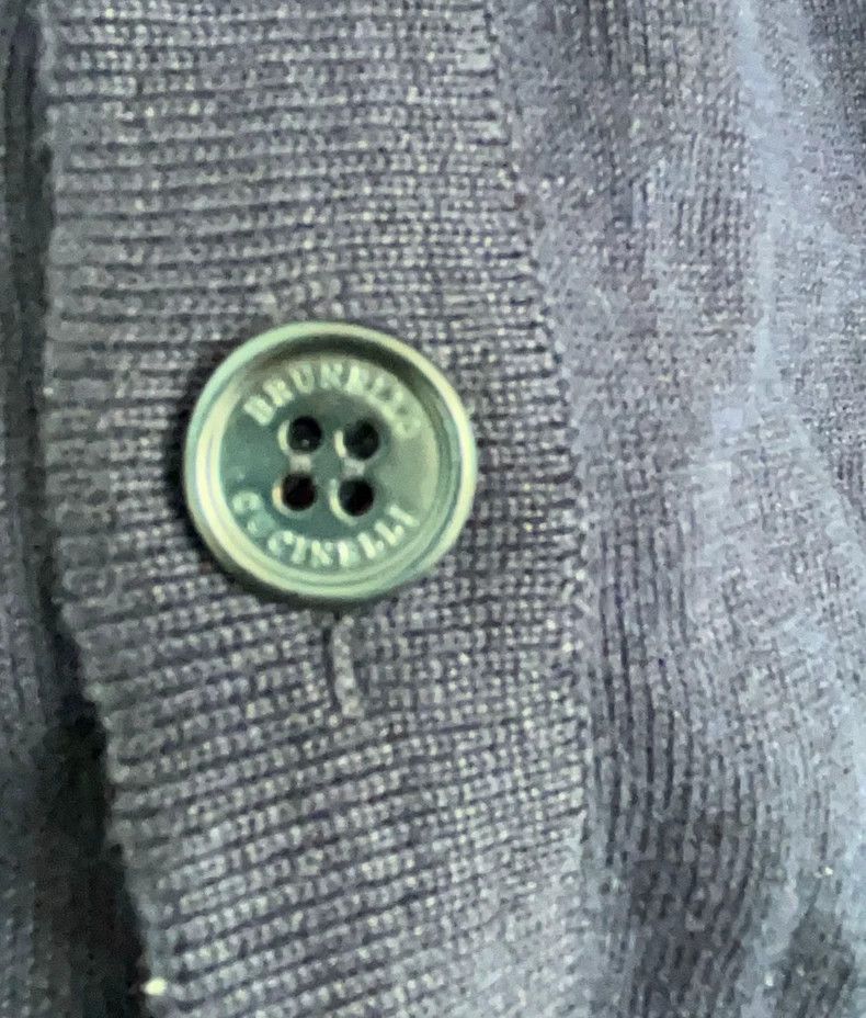 Brunello Cucinelli Brunello Cucinelli Linen Cardigan - dmc Size US L / EU 52-54 / 3 - 2 Thumbnail