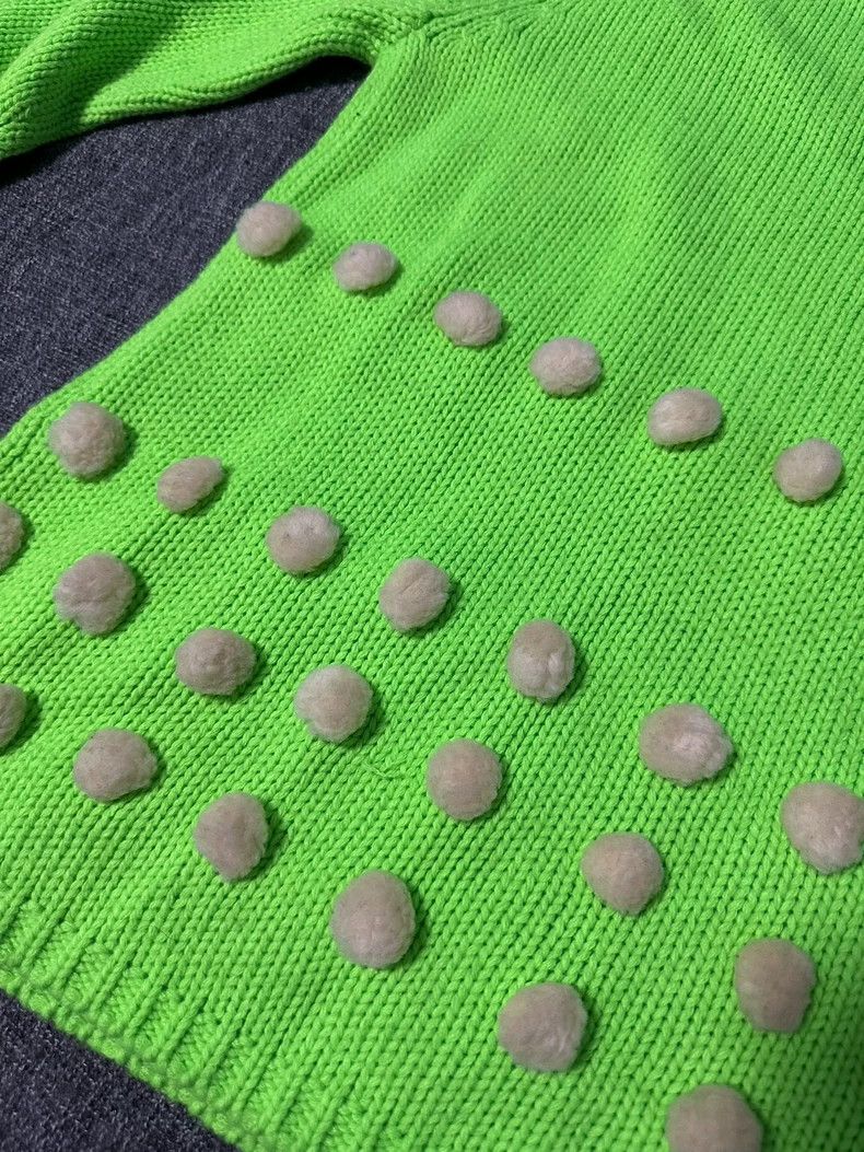 Comme des Garcons Comme Des Garcons Embroidered Ball Sweater - dmc Size US L / EU 52-54 / 3 - 6 Thumbnail