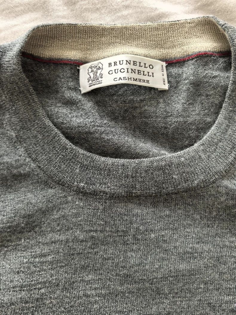 Brunello Cucinelli Brunello Cucinelli Cashmere Sweater - dmc Size US M / EU 48-50 / 2 - 2 Thumbnail