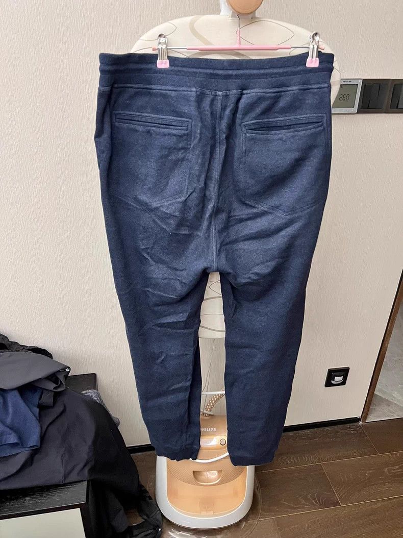 Brunello Cucinelli Brunello Cucinelli Blue Cotton Sweatpants XXL - dmc Size US 31 - 3 Thumbnail