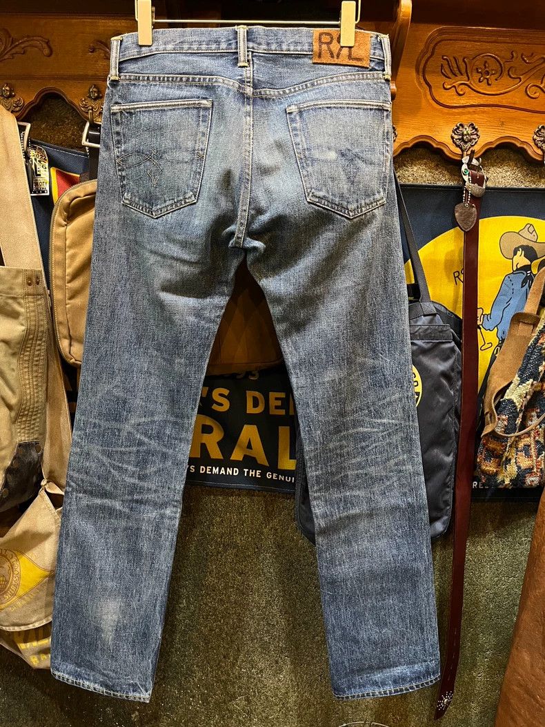 RRL Ralph Lauren RRL USA Washed Denim Jeans - dmc Size US 31 - 2 Thumbnail