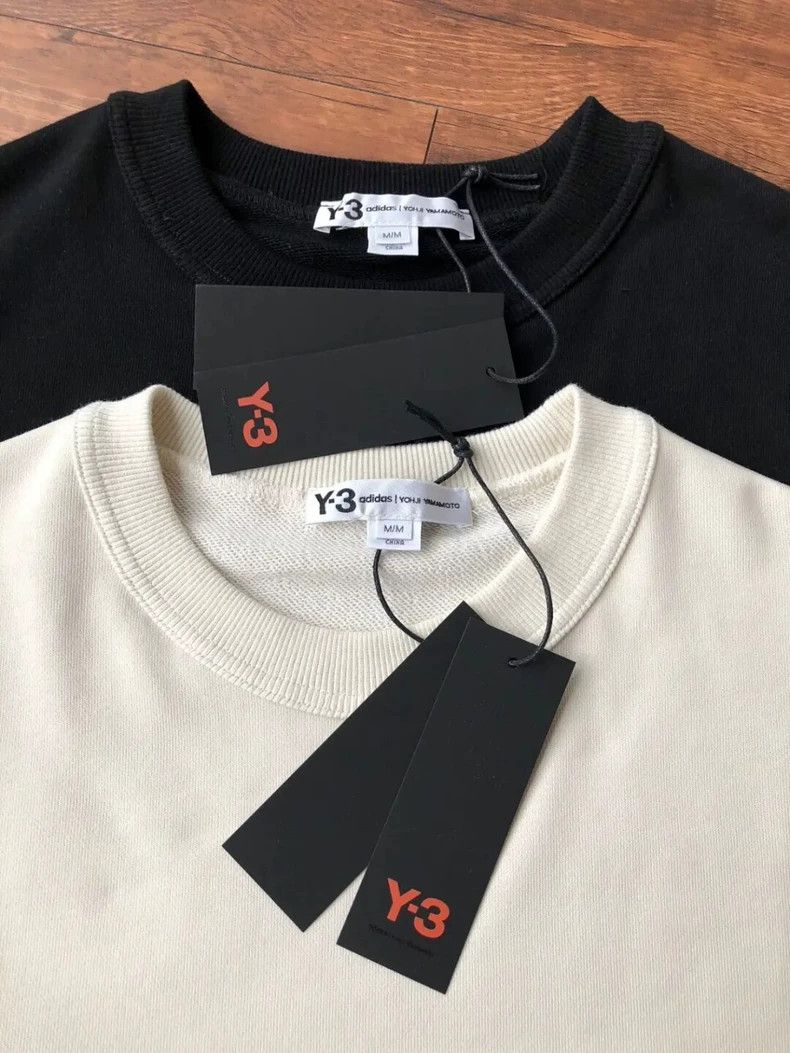 Y-3 Yohji Y-3 Distressed Signature Sweatshirt - dmc Size US M / EU 48-50 / 2 - 3 Thumbnail