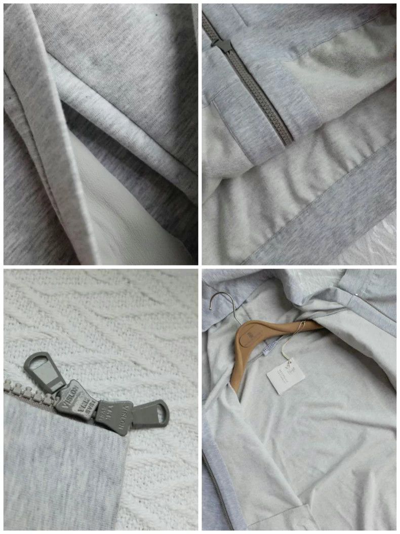Brunello Cucinelli Brunello Cucinelli Gray Hooded Sweatshirt - dmc Size US S / EU 44-46 / 1 - 8 Thumbnail