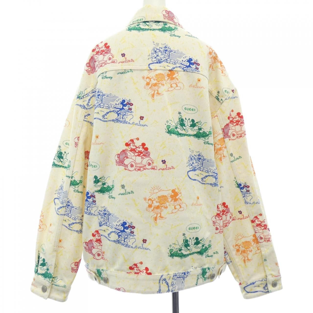 Gucci Gucci Gucci DISNEY Denim Jacket Denim Outerwear 546642 XDA28 DUTY FREE for USA Size ONE SIZE - 2 Thumbnail
