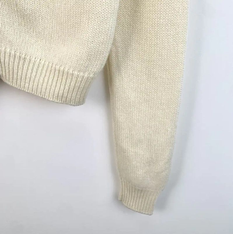 Miu Miu Miu Miu Beige Cashmere Cardigan for Women 0089 Size XS / US 0-2 / IT 36-38 - 4 Thumbnail