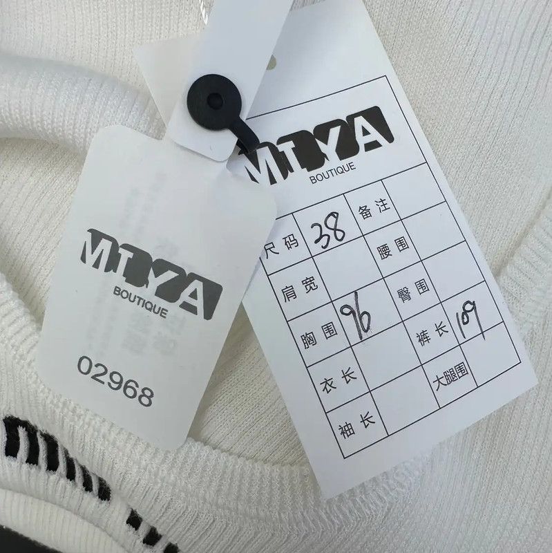 Miu Miu Miu Miu White Women's Dress 0089 Size M / US 6-8 / IT 42-44 - 7 Thumbnail