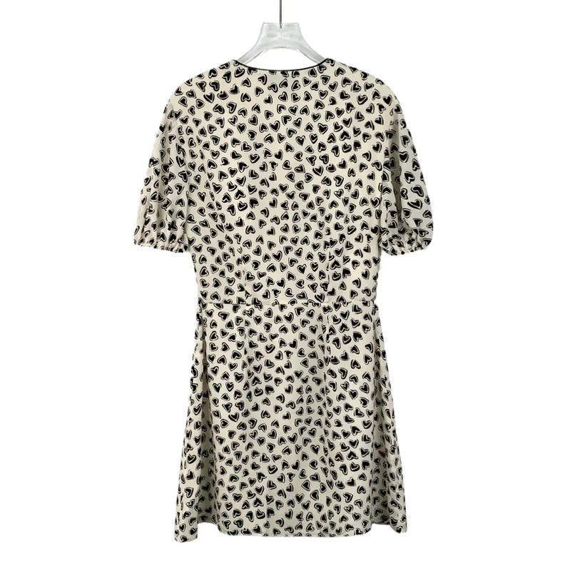 Miu Miu Miu Miu Beige Silk Women's Dress 0089 Size S / US 4 / IT 40 - 2 Thumbnail