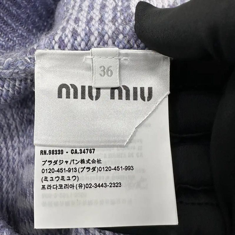 Miu Miu Miu Miu Pink Cashmere Dress Size S 0089 Size S / US 4 / IT 40 - 4 Thumbnail