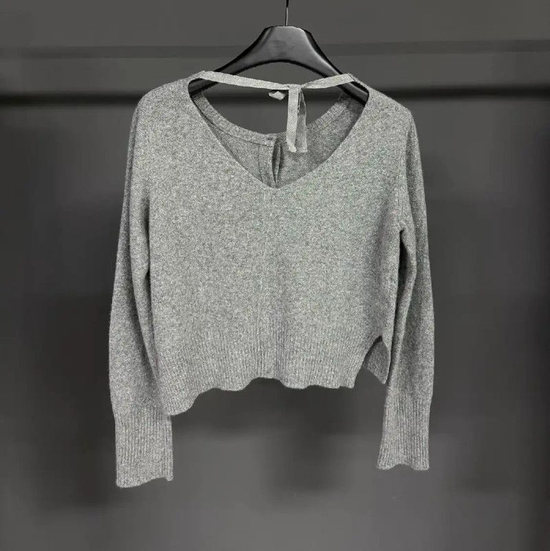 Miu Miu Miu Miu Winter Charcoal Cashmere Cardigan 0089 Size M / US 6-8 / IT 42-44 - 2 Thumbnail