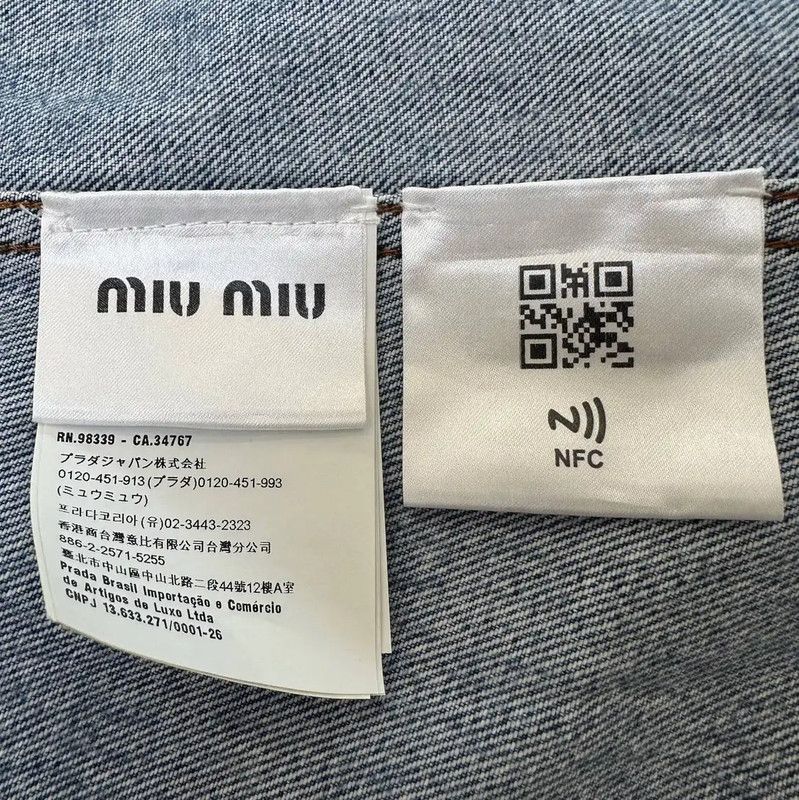 Miu Miu Miu Miu Blue Denim Sleeveless Dress 0089 Size M / US 6-8 / IT 42-44 - 8 Thumbnail